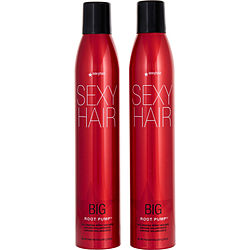 Sexy Hair by Sexy Hair Concepts BIG SEXY HAIR ROOT PUMP VOLUMIZING SPRAY MOUSSE DUO 10 OZ for UNISEX 449292