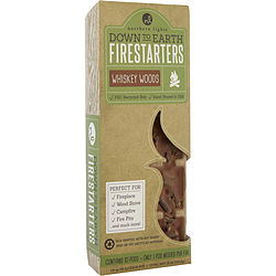 Northern Lights Whiskey Woods Firestarters by DOWN TO EARTH FIRESTARTERS FRAGRANCED COLORED WAX COMBINED WITH RECYCLED AND RENEWABLE MATERIAL. BOX CONTAINS 10X1.8 OZ EACH TEARAWAY PODS for UNISEX