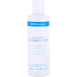 Dermadoctor by DERMAdoctor Calm Cool & Corrected Hydrating Cleansing Oil, Moisturizer for Dry, Sensitive or Eczema-Prone Skin -200ml/6.76OZ for WOMEN 451262