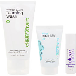 Dermalogica by Dermalogica Breakout Clearing Kit: Breakout Clearing Foaming Wash 75ml+ Breakout Clearing Booster 10ml+ Cooling Aqua Jelly 25ml -3pcs for WOMEN 451340