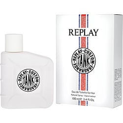 Replay Tank Custom by Replay EDT SPRAY 3.4 OZ for WOMEN
