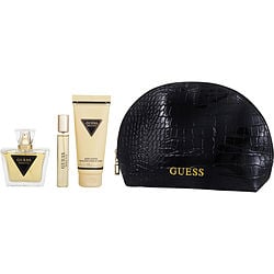 Guess Seductive by Guess EDT SPRAY 2.5 OZ & BODY LOTION 3.4 & EDT SPRAY 0.5 OZ & POUCH for WOMEN