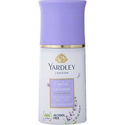 Yardley English Lavender by DEODORANT ROLL ON 1.7 OZ for WOMEN