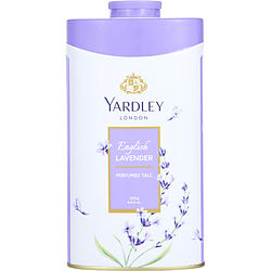 Yardley English Lavender Tin by PERFUMED TALC 8.8 OZ (NEW PACKAGING) for WOMEN