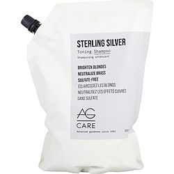 Ag Hair Care by AG Hair Care STERLING SILVER TONING SHAMPOO (NEW PACKAGING) 33.8 OZ for UNISEX