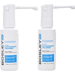 Bosley by Bosley BOSLEYMD MEN'S HAIR REGROWTH TREATMENT FOR MEN EXTRA STRENGTH MINOXIDIL 5% TOPICAL SOLUTION - TWO MONTH SUPPLY 2- 2 OZ BOTTLES (SPRAYER) for MEN