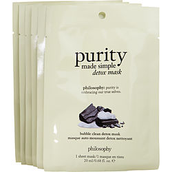 Image of Philosophy by Philosophy Purity Made Simple Pore Extractor Exfoliating Clay Mask Duo -2x75ml/2.5OZ for WOMEN