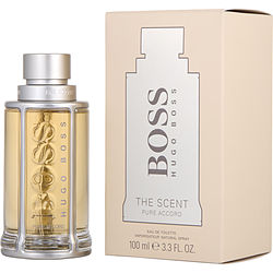 Boss The Scent Pure Accord by Hugo Boss EDT SPRAY 3.4 OZ for MEN
