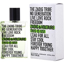 Zadig & Voltaire This Is Us! L'eau For All by Zadig & Voltaire EDT SPRAY 1.7 OZ for UNISEX