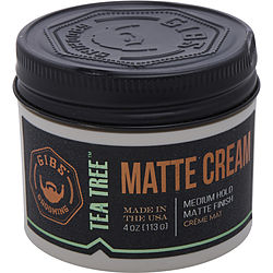 Gibs Grooming by GIBS GROOMING TEA TREE MATTE CREAM 4 OZ for UNISEX 457656