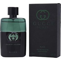 Gucci Guilty Black Pour Homme by Gucci EDT SPRAY 1.6 OZ (NEW PACKAGING) for MEN