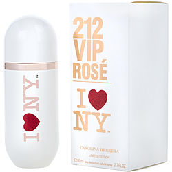 212 Vip Rose I Love Ny by Carolina Herrera EDP SPRAY 2.7 OZ (LIMITED EDITION) for WOMEN