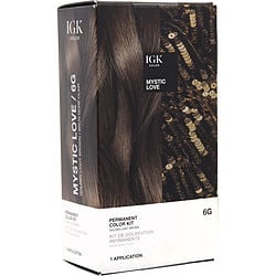 Igk by IGK PERMANENT COLOR KIT - 6G MYSTIC LOVE (GOLDEN LIGHT BROWN) for UNISEX 459837