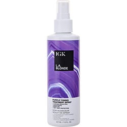 Igk by IGK L.A. BLONDE PURPLE TONING TREATMENT SPRAY 7 OZ for WOMEN