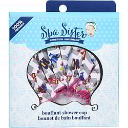 Spa Accessories by Spa Accessories SPA SISTER BOUFFANT SHOWER CAP - SHOE FASHIONISTA for UNISEX