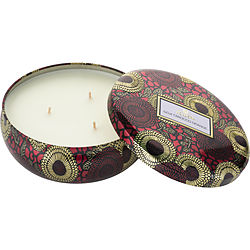 Voluspa Japonica Goji Tarocco Orange by VOLUSPA 3 WICK TIN CANDLE 12 OZ for UNISEX