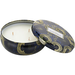 Voluspa Japonica Moso Bamboo by VOLUSPA 3 WICK TIN CANDLE 12 OZ for UNISEX
