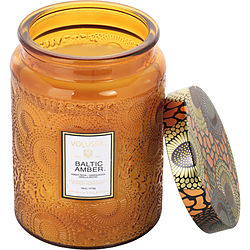 Voluspa Japonica Baltic Amber by VOLUSPA LARGE JAR CANDLE 18 OZ for UNISEX