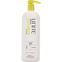 Unite by Unite SILKY:SMOOTH ACTIVE WASH 33.8 OZ for UNISEX