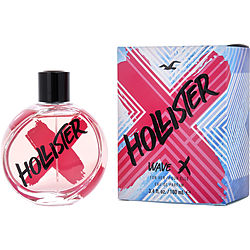 Hollister Wave X by Hollister EAU DE PARFUM SPRAY 3.4 OZ for WOMEN