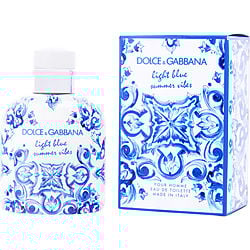 D & G Light Blue Summer Vibes by Dolce & Gabbana EDT SPRAY 4.2 OZ for MEN