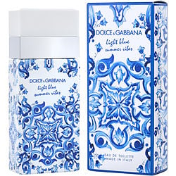 D & G Light Blue Summer Vibes by Dolce & Gabbana EDT SPRAY 3.3 OZ for WOMEN