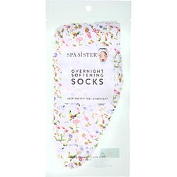 Spa Accessories by Spa Accessories SPA SISTER OVERNIGHT SOFTENING SOCKS - WILDFLOWERS for UNISEX