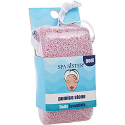 Spa Accessories by Spa Accessories CURVED PUMICE STONE ON A ROPE - PINK for UNISEX
