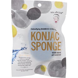 Spa Accessories by Spa Accessories KONJAC SPONGE DETOXIFYING BAMBOO CHARCOAL for UNISEX 462623