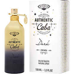 Cuba Authentic Dark by Cuba EDT SPRAY 3.3 OZ for MEN Cuba Authentic Dark by Cuba EDT SPRAY 3.3 OZ for MEN