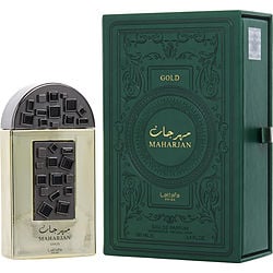 Lattafa Pride Maharjan Gold by Lattafa EAU DE PARFUM SPRAY 3.4 OZ for UNISEX Lattafa Pride Maharjan Gold by Lattafa EAU DE PARFUM SPRAY 3.4 OZ for UNISEX