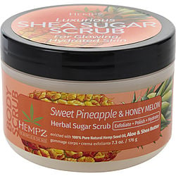 Hempz by Hempz Sweet Pineapple & Honey Melon Herbal Sugar Scrub -215ml/7.3OZ for UNISEX