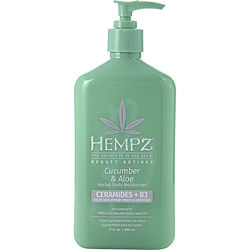 Hempz by Hempz Cucumber & Aloe Herbal Body Moisturizer -500ml/17OZ for UNISEX