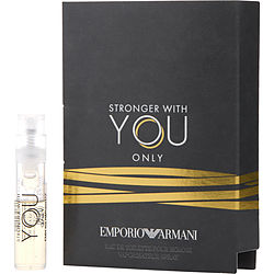 Emporio Armani Stronger With You Only by Giorgio Armani EDT SPRAY VIAL for MEN