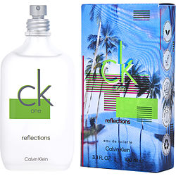 Ck One Reflections by Calvin Klein EDT SPRAY 3.4 OZ (LIMITED EDITION) for UNISEX