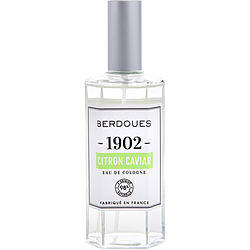 Berdoues 1902 Citron Caviar by Berdoues EAU DE COLOGNE SPRAY 4.2 OZ for UNISEX