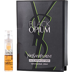 Black Opium Illicit Green by Yves Saint Laurent EDP SPRAY VIAL for WOMEN