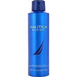 Nautica Blue Sail by Nautica DEODORANT BODY SPRAY 6 OZ for MEN
