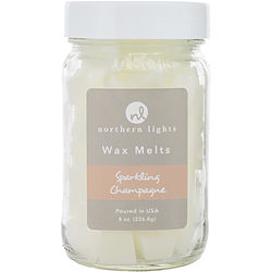 Sparkling Champagne Scented by Northern Lights SIMMERING FRAGRANCE CHIPS - 8 OZ JAR CONTAINING 100 MELTS for UNISEX 465866