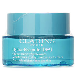 Clarins by Clarins Hydra-Essentiel [HA²] Moisturizes And Quenches, Rich Cream (For Very Dry Skin) -50ml/1.6OZ for WOMEN