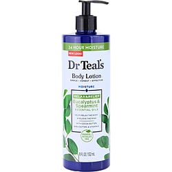 Dr. Teal's by Dr. Teal's Body Lotion - Moisture+ Rejuvenating Eucalyptus & Spearmint -532ml/18OZ for UNISEX 466081