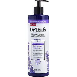 Dr. Teal's by Dr. Teal's Body Lotion - Moisture+ Soothing Lavender -532ml/18OZ for UNISEX