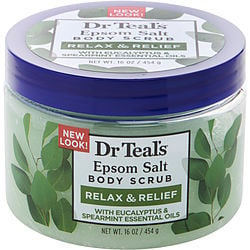 Dr. Teal's by Dr. Teal's Epsom Salt Body Scrub - Eucalyptus & Spearmint -454g/16OZ for UNISEX