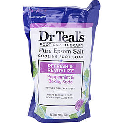 Dr. Teal's by Dr. Teal's Foot Care Therapy Pure Epsom Salt Refreshing Foot Soak -909g/32OZ for UNISEX 466125