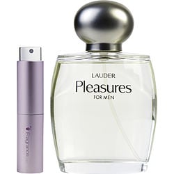 Pleasures by Estee Lauder COLOGNE SPRAY 0.27 OZ (TRAVEL SPRAY) for MEN