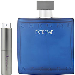 Chrome Extreme by Azzaro EDP SPRAY 0.27 OZ (TRAVEL SPRAY) for MEN