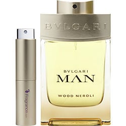 Bvlgari Man Wood Neroli by Bvlgari EDP SPRAY 0.27 OZ (TRAVEL SPRAY) for MEN