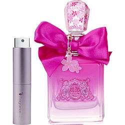 Viva La Juicy Petals Please by Juicy Couture EAU DE PARFUM SPRAY 0.27 OZ (TRAVEL SPRAY) for WOMEN