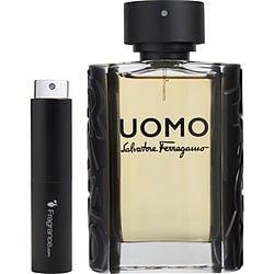 Salvatore Ferragamo Uomo by Salvatore Ferragamo EDT SPRAY 0.27 OZ (TRAVEL SPRAY) for MEN