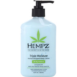 Hempz by Hempz Triple Moisture Herbal Whipped Body Creme -250ml/8.5OZ for UNISEX